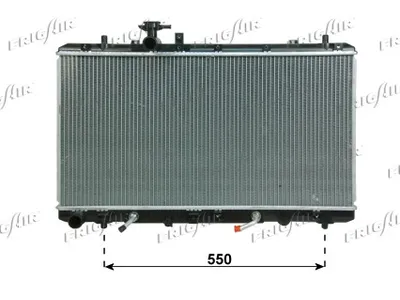 Radiator, engine cooling Fiat SEDICI · Suzuki SX4 · Suzuki SX4 Saloon