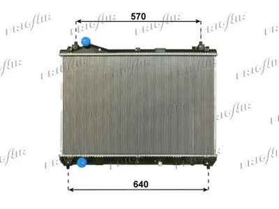 Radiator, engine cooling Suzuki GRAND VITARA II
