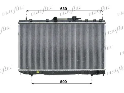 Radiator, engine cooling Toyota AVENSIS · Toyota AVENSIS Estate · Toyota AVENSIS Liftback