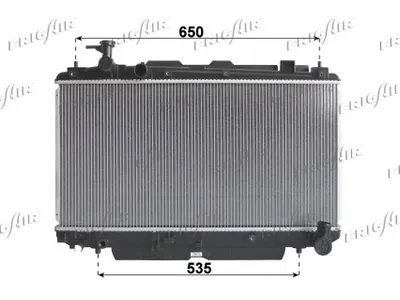 Radiator, engine cooling Toyota RAV 4 II