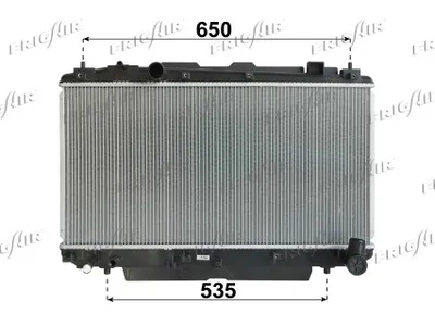 Radiator, engine cooling Toyota RAV 4 II