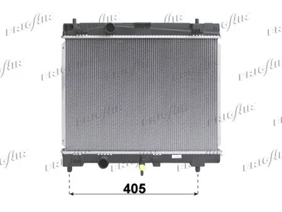 Radiator, engine cooling Toyota YARIS