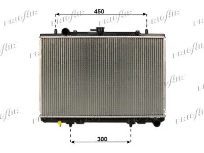 Radiator, engine cooling Mitsubishi PAJERO II · Mitsubishi PAJERO II Canvas Top