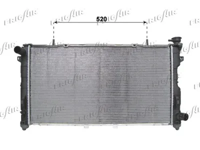 Radiator, engine cooling Chrysler VOYAGER IV