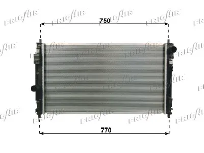 Radiator, engine cooling Jeep COMPASS · Dodge CALIBER · Dodge AVENGER