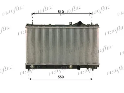 Radiator, engine cooling Chrysler NEON