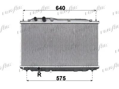 Radiator, engine cooling Honda CIVIC VIII Hatchback · Honda CIVIC VIII Saloon