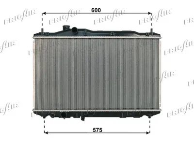 Radiator, engine cooling Honda CIVIC VIII Hatchback