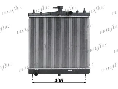 Radiator, engine cooling Nissan MICRA III