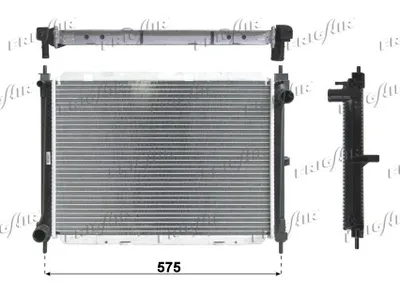 Radiator, engine cooling Nissan MICRA III · Nissan NOTE