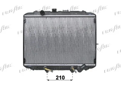 Radiator, engine cooling Mitsubishi L 300 III Bus · Mitsubishi L 300 III Van · Hyundai H100 Bus