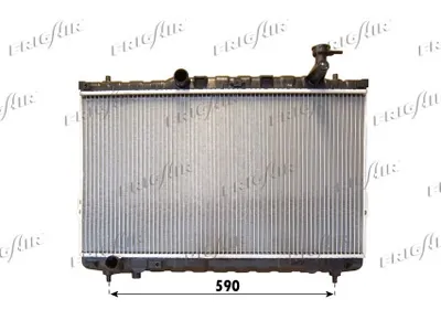 Radiator, engine cooling Hyundai SANTA FÉ I
