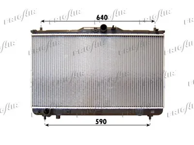 Radiator, engine cooling Hyundai SANTA FÉ I