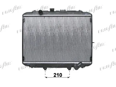 Radiator, engine cooling Mitsubishi L 300 III Bus · Mitsubishi L 300 III Van · Hyundai H100 Bus