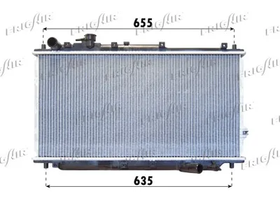 Radiator, engine cooling Kia CARENS I MPV