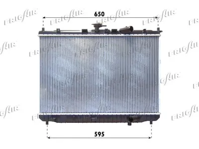 Radiator, engine cooling Kia CARENS I MPV