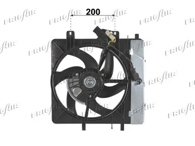 Fan, engine cooling Citroën C3 I · Citroën C3 Pluriel · Citroën C2