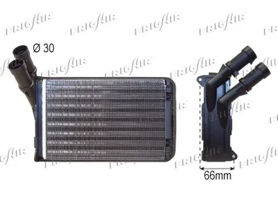 Heat Exchanger, interior heating Citroën XANTIA · Citroën ZX · Peugeot 306 Hatchback