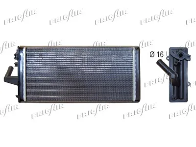 Heat Exchanger, interior heating Iveco DAILY II Platform/Chassis · Iveco DAILY II Bus · Iveco DAILY II Van