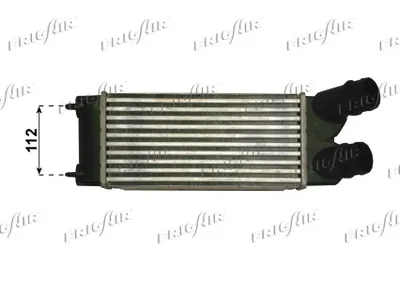 Charge Air Cooler Citroën BERLINGO / BERLINGO FIRST Box Body/MPV · Citroën BERLINGO / BERLINGO FIRST MPV · Peugeot PARTNER Box Body/MPV