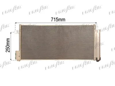 Condenser, air conditioning Fiat GRANDE PUNTO · Opel CORSA D · Fiat BRAVO II
