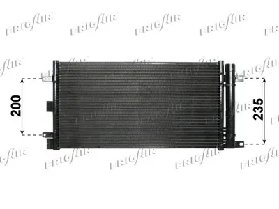 Condenser, air conditioning Fiat DOBLO MPV · Fiat DOBLO Box Body/MPV