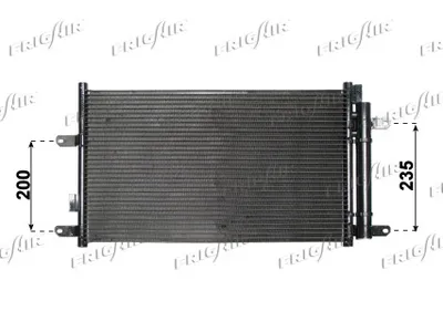 Condenser, air conditioning Iveco DAILY III Van · Iveco DAILY III Platform/Chassis