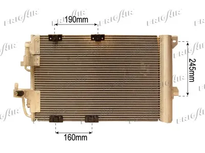 Condenser, air conditioning Opel ASTRA G Hatchback · Opel ASTRA G Estate · Opel ASTRA G Saloon