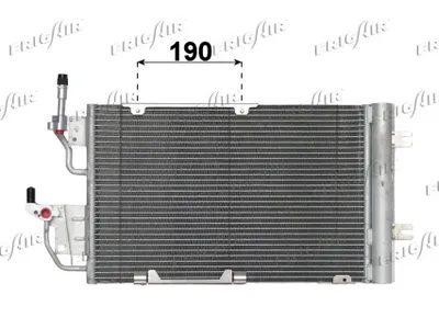 Condenser, air conditioning Opel ASTRA H · Opel ASTRA H Estate · Vauxhall ASTRA Mk V