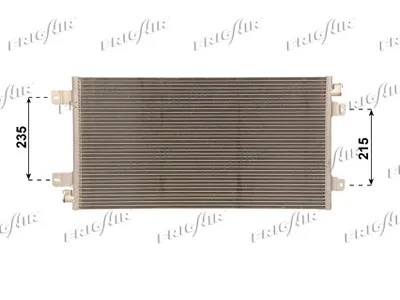 Condenser, air conditioning Renault MASTER II Van · Renault MASTER II Platform/Chassis · Opel MOVANO A Van