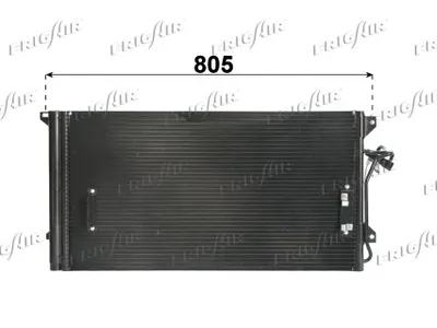 Condenser, air conditioning Porsche CAYENNE · Vw TOUAREG · Audi Q7