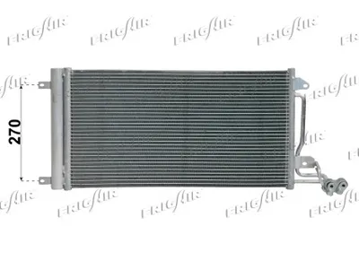 Condenser, air conditioning Seat IBIZA IV · Seat IBIZA IV SC · Audi A1