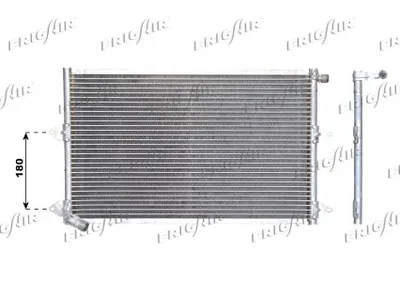 Condenser, air conditioning Seat CORDOBA · Vw POLO III · Seat IBIZA II
