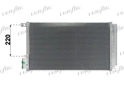 Condenser, air conditioning Alfa Romeo MITO · Fiat DOBLO Bus · Fiat DOBLO Cargo