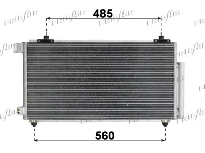 Condenser, air conditioning Toyota CELICA Coupe