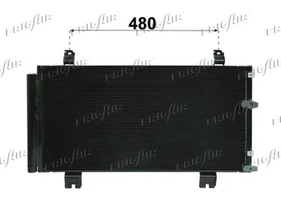 Condenser, air conditioning Lexus IS II