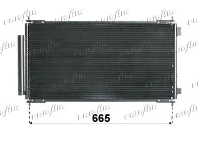 Condenser, air conditioning Honda CR-V III