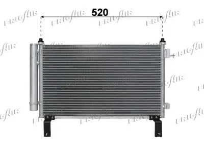 Condenser, air conditioning Chevrolet MATIZ
