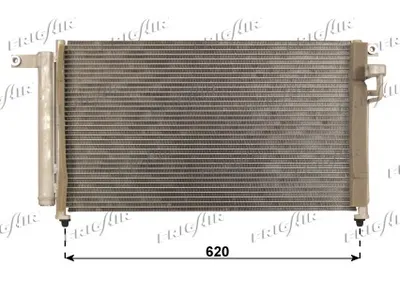 Condenser, air conditioning Kia RIO II Saloon · Kia RIO II