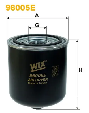 Air Dryer Cartridge, WIX FILTERS 96005E compressed air system