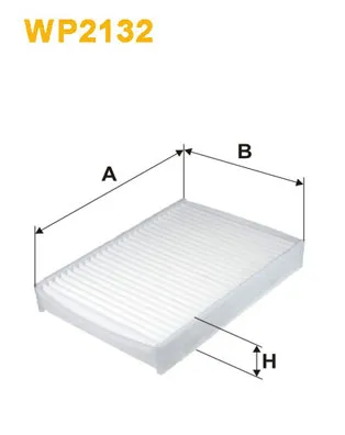 Filter, cabin air Citroën C1 II · Peugeot 108 · Toyota AYGO