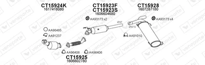 Exhaust System Citroën JUMPER II Platform/Chassis