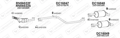 Exhaust System Dacia DUSTER