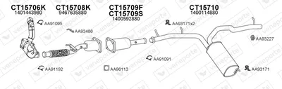 Exhaust System Fiat ULYSSE