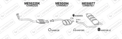 Exhaust System Mercedes-Benz E-CLASS T-Model
