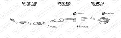 Exhaust System Mercedes-Benz C-CLASS