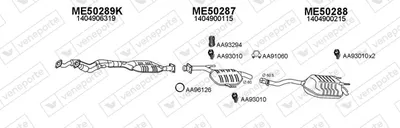 Exhaust System Mercedes-Benz S-CLASS
