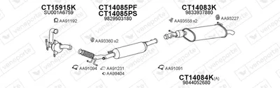 Exhaust System Toyota PROACE VERSO Bus