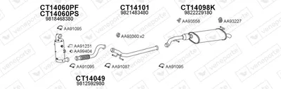 Exhaust System Toyota PROACE Van · Toyota PROACE Bus