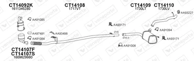 Exhaust System Toyota PROACE Van